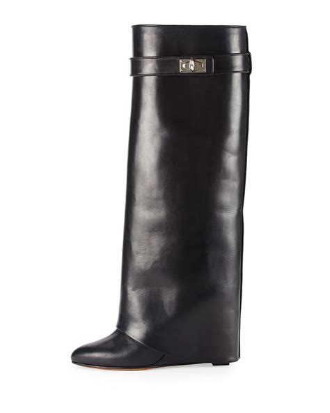 fold over boots givenchy|givenchy snakeskin boots.